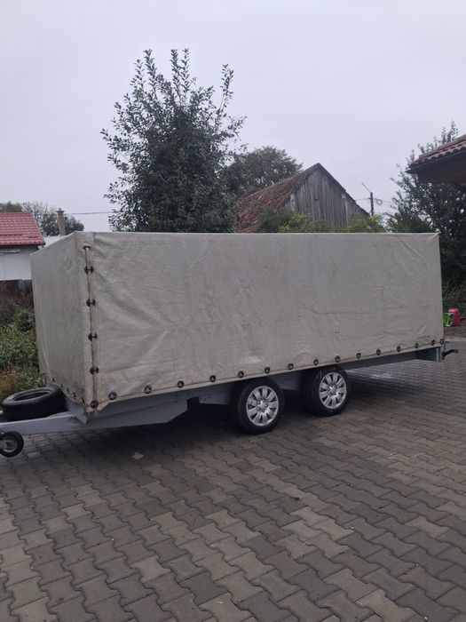 Vând remorca care se face si platforma