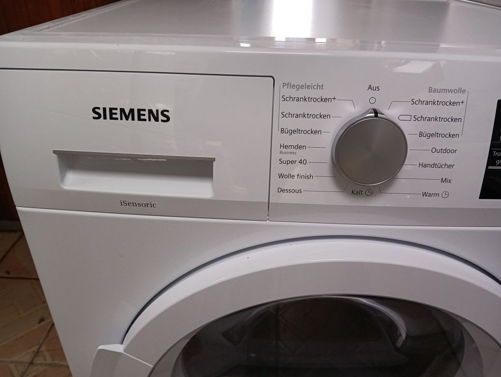 Сушилня с термопомпа Сименс Siemens IQ 500 A+++ 8кг 2 години гаранция!