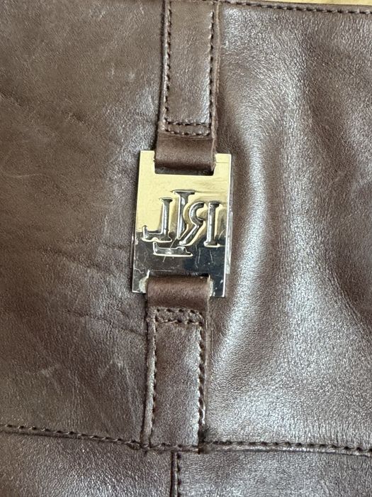 Уникални ботуши естествена кожа Ralph Lauren! 38,5 н