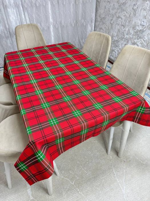 Скатерть из турецкого материала Дак