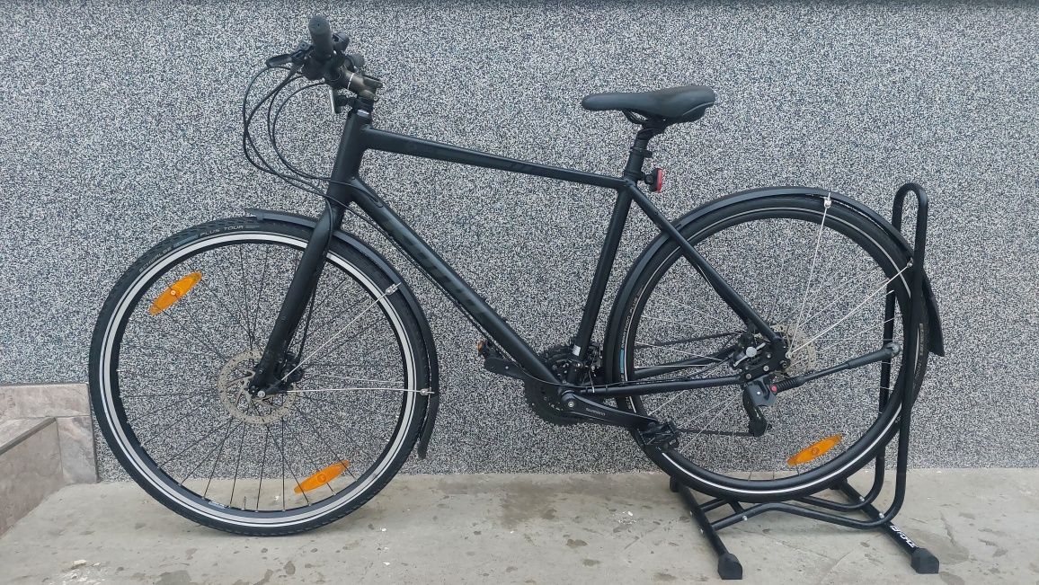 Алуминиев трекинг велосипед KONA 28" ПЕРФЕКТЕН с хидр.дискови спирачки