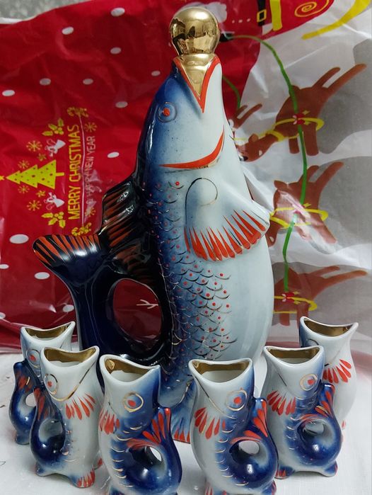 Сервиз "Рыбка" Фарфор.