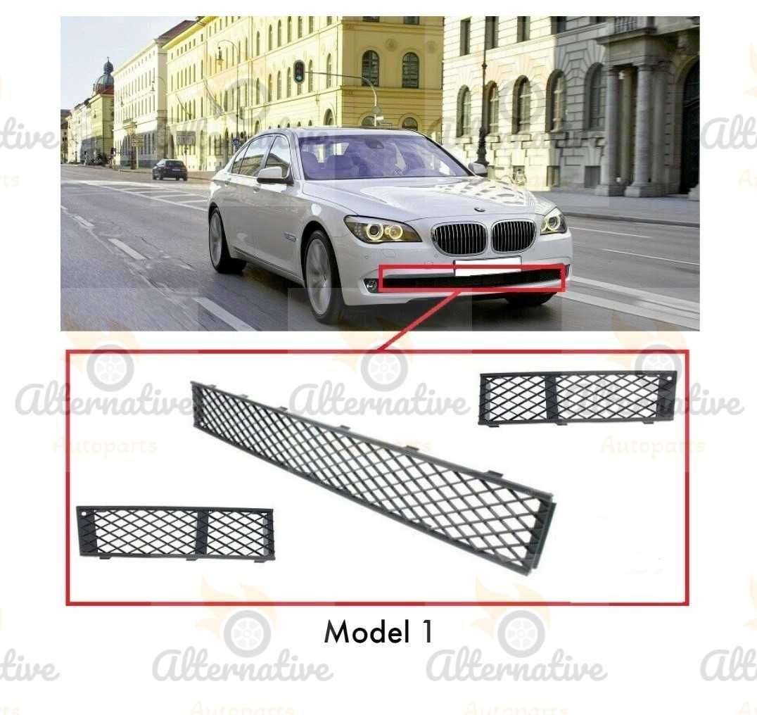 Решетка в предна броня за BMW 7  F01/F02 , 2008-2015/БМВ 7 ф01/ф02