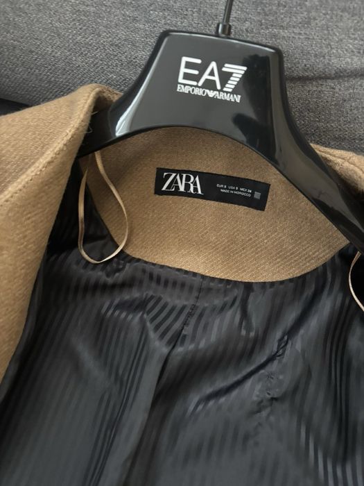 Палто Zara със вълна в състава