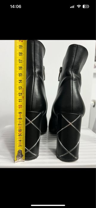 Botine piele naturala Capricia