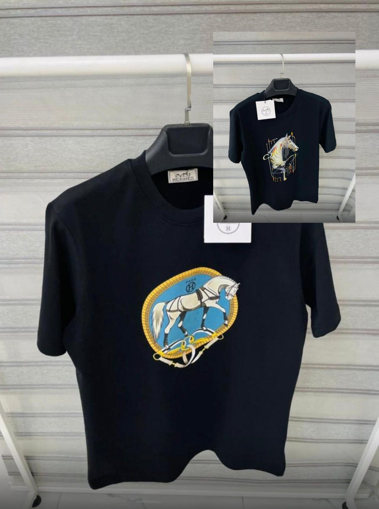 Мъжки тениски Hugo Boss, Balenciaga, Armani, Hermes,Louis Vuittоn и др