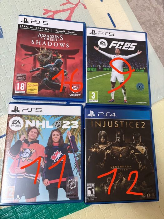 Продам игры на ps 5,ps 4