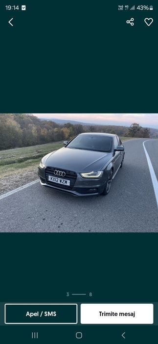 Faruri bixenon  Audi A4 b8.5 facelift