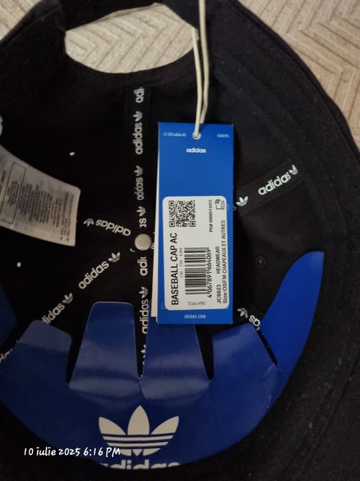 Șapcă Adidas neagră