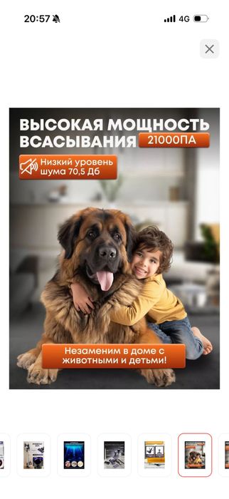 Пылесос WAVY CR - M14 темно-синий