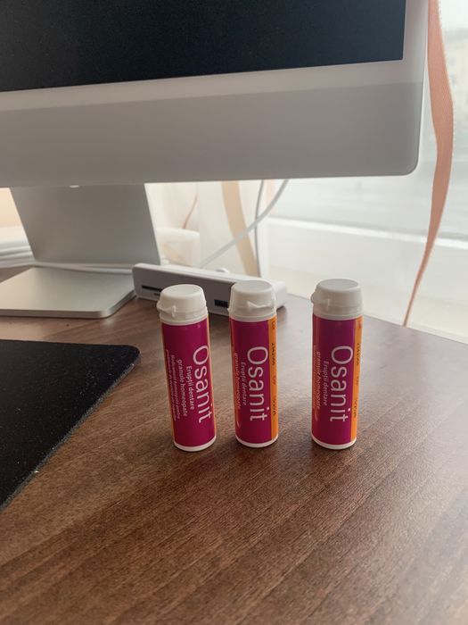 Osanit granule eruptii dentare