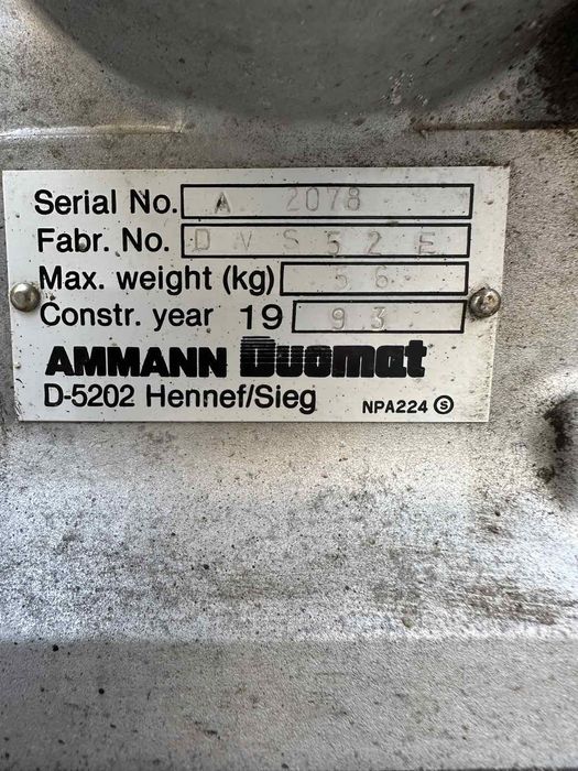 Трамбовка Пачи крак AMMANN