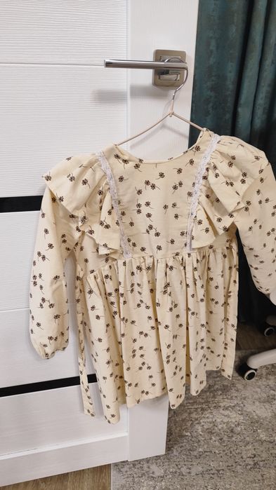 Вельветовое платье на 4 - 5