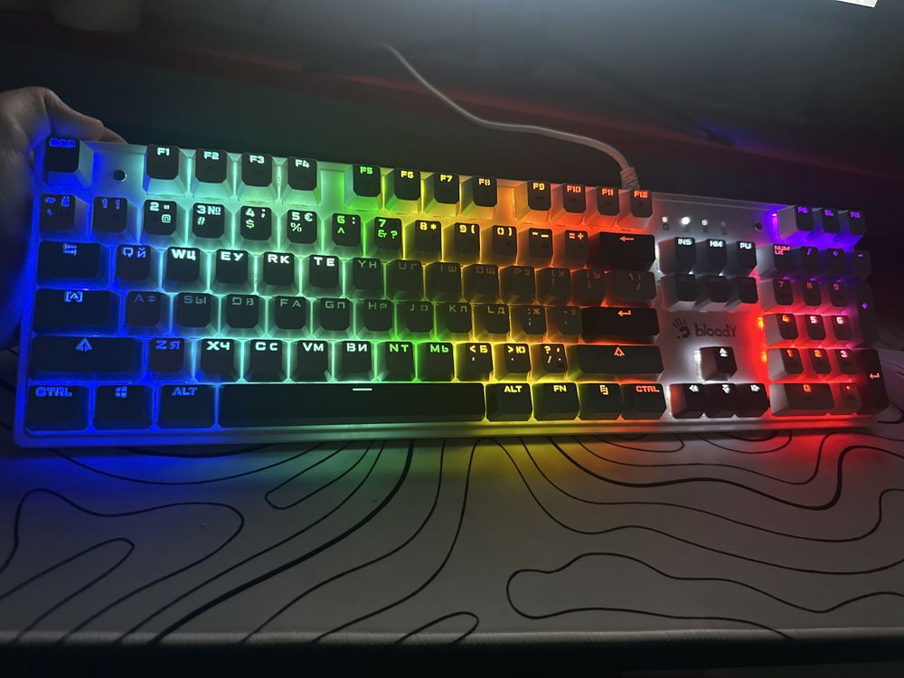 Клавиатура A4Tech Bloody S510R обменяю на другую клавиатуру