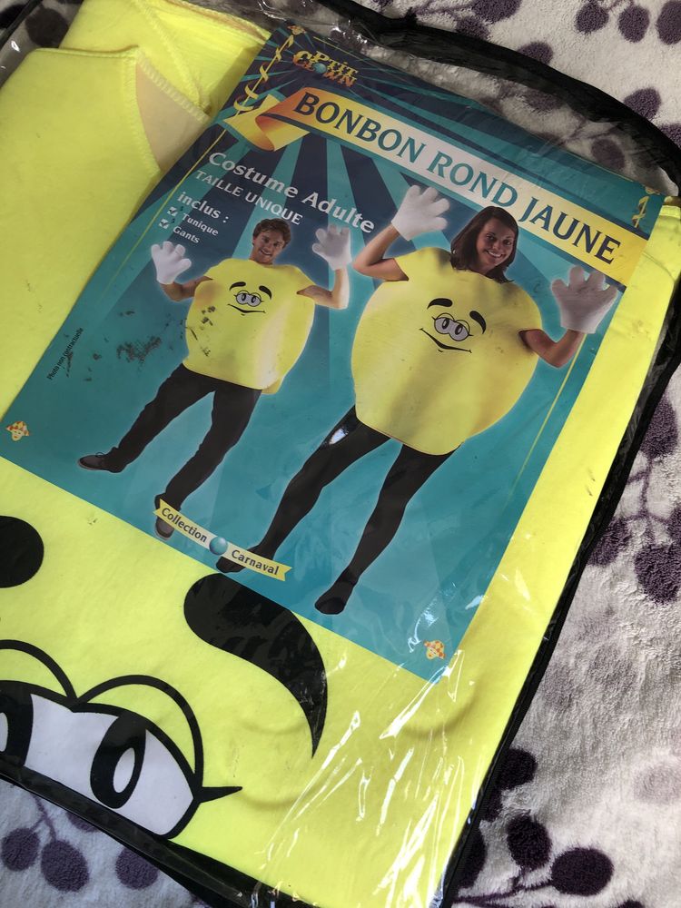 Карнавалски костюм m&m,миньон
