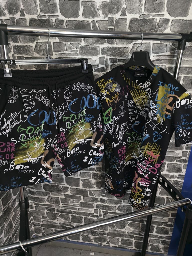 Dsquared летен екип ЧЕРЕН