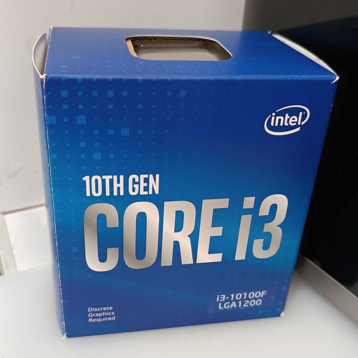 Процесор Intel Core i3-10100F 4-Core, 3.60GHz, 6MB, Socket 1200, Box