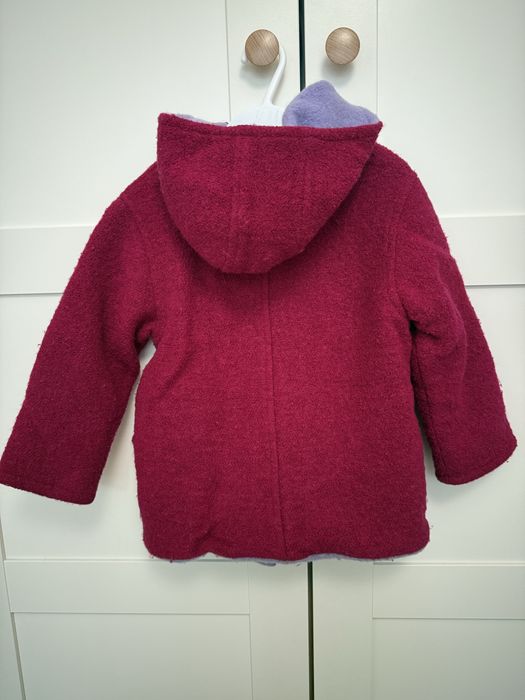 Geaca de lana doua fete marimea 110/ 3-5 ani