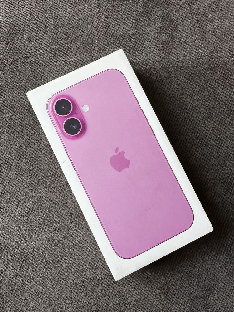 Apple Iphone 16 256 Розов  Нов  Гаранция