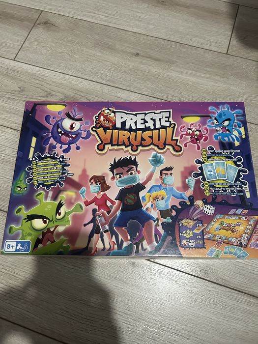 Jocul Opreste Virusul - pentru 8 ani +