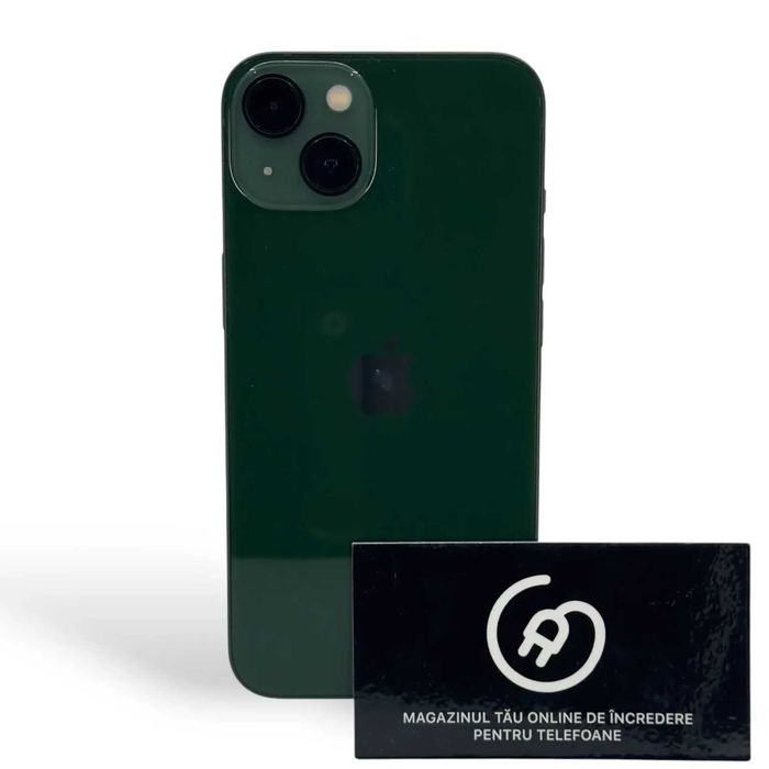 iPhone 13 91% 128Gb Green Excelentă + 24 Luni Garanție/Apple Plug