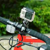 Suport aluminiu camera Go Pro pentru ghidon bicicleta multifinctional