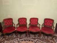 Set 4 scaune Antik stil Baroc, lemn masiv!!
