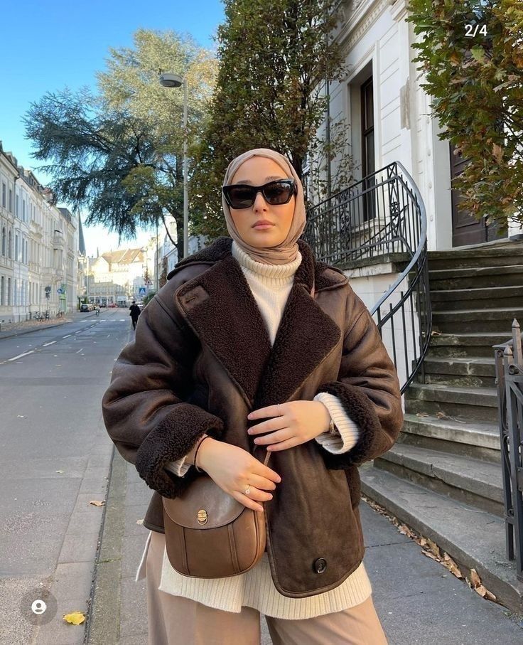 Дубленка авиатор