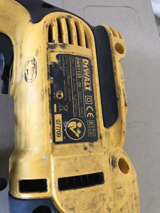 Masina de gaurit Dewalt DWD112S-QS, 701W, 10mm, 10.9Nm