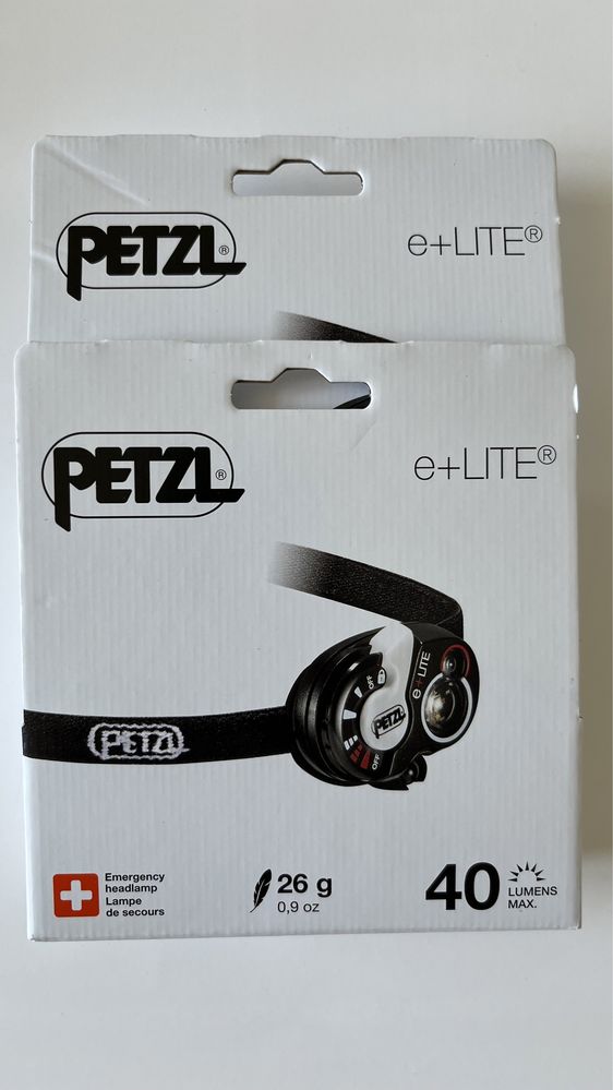 Налобный фонарь Petzl e+LITE