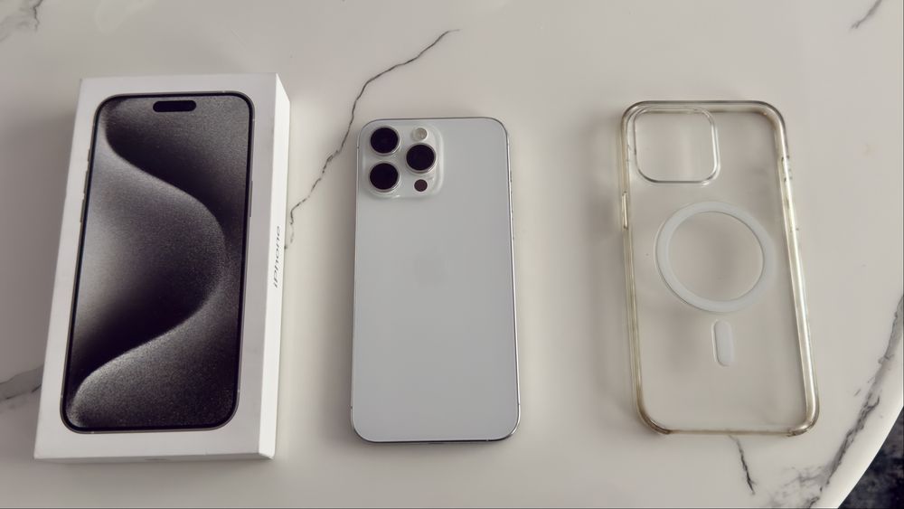 iPhone 15 Pro Max | 256GB | Perfect functional | White Titanium
