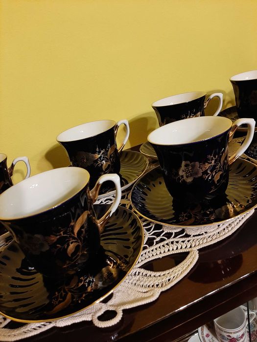 De vanzare serviciu cafea cu lapte cobalt