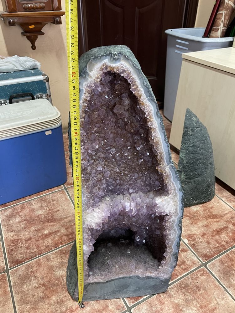 Geoda Ametist Naturala Brazilia 75x26 cm