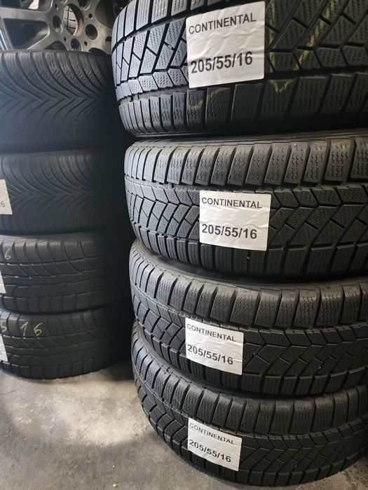205 55 16 anvelope iarna dot dp 2017 adâncime profil 6,5mm Continental