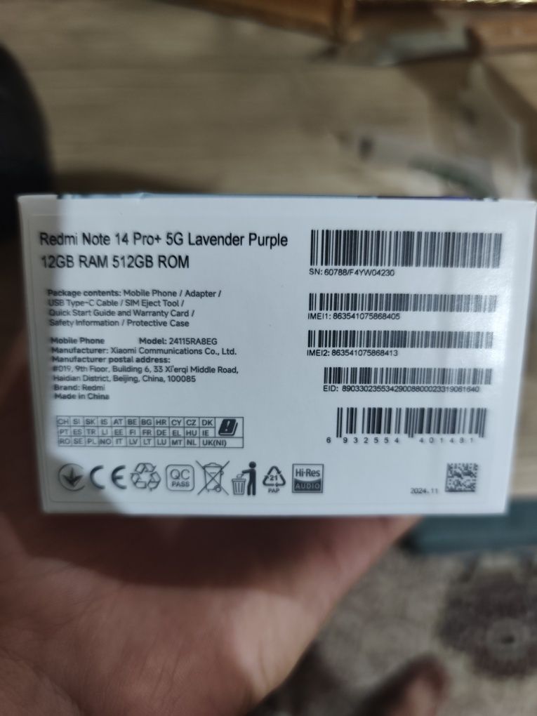 Redmi Note 14 pro +5G