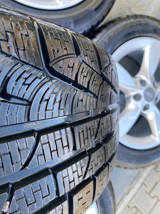 Jante originale Audi 17 cu anvelope de iarna