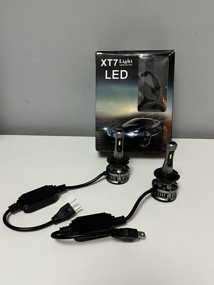Set becuri led H7 / XT7 / 180w / 16000Lm ~ Promotie