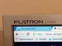 Продавам монитор LG FLATRON L1752S