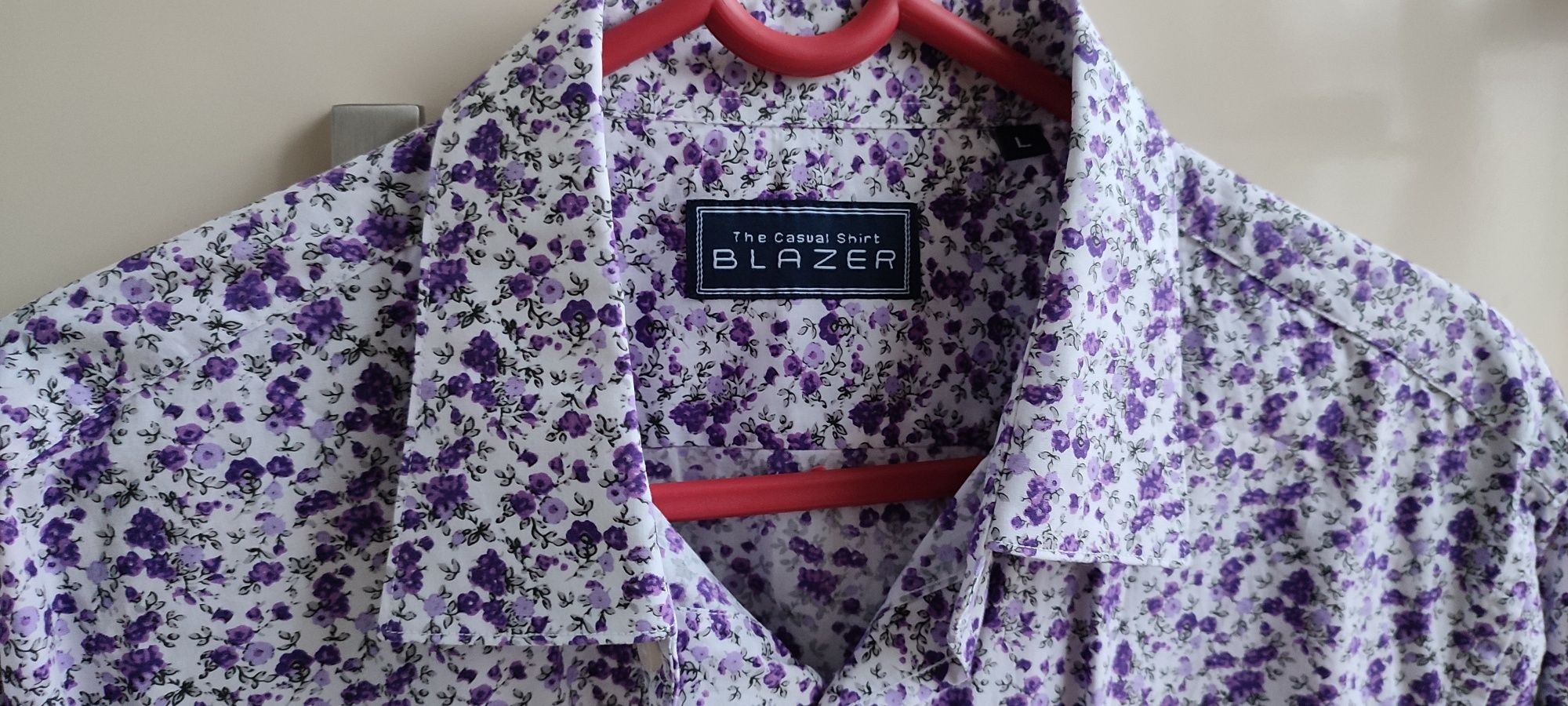 Cămașă cu motiv floral, Blazer UK, mărimea L