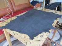 Piele naturala fina tabacita neagra,crem,alba pt haine, tapiterie