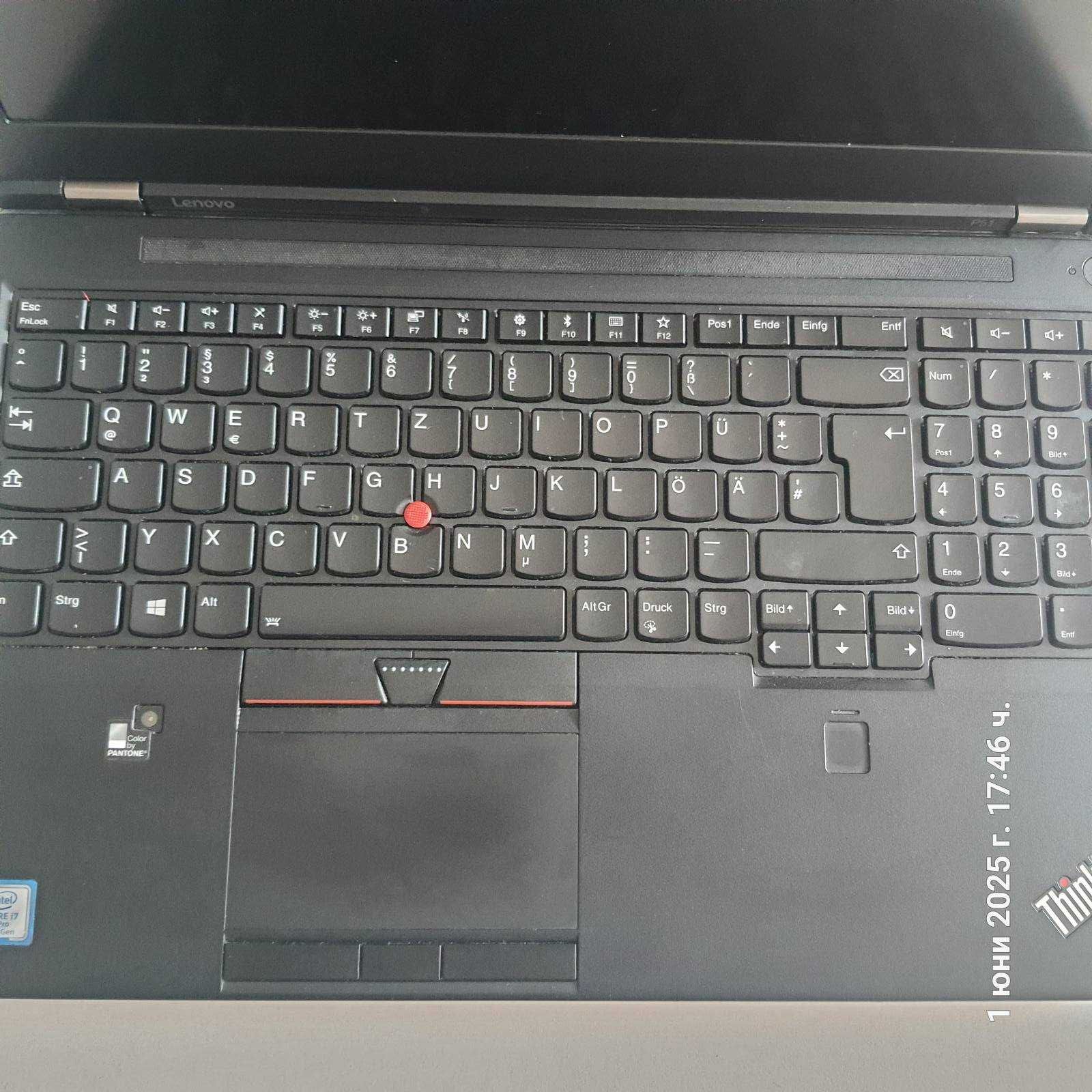 Lenovo-ThinkPad-P51/i7-7820HQ/48GB/1TB/15.6/Quadro-M2200M/Win10-Pro