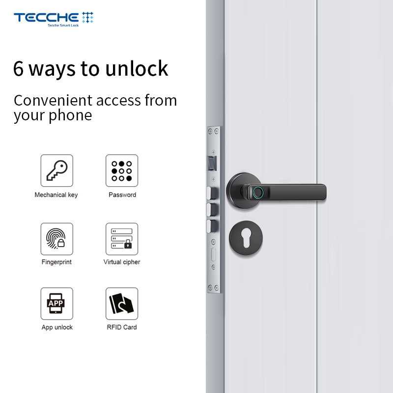 Aqlli qulf Smart Lock Умный замок TECCHE