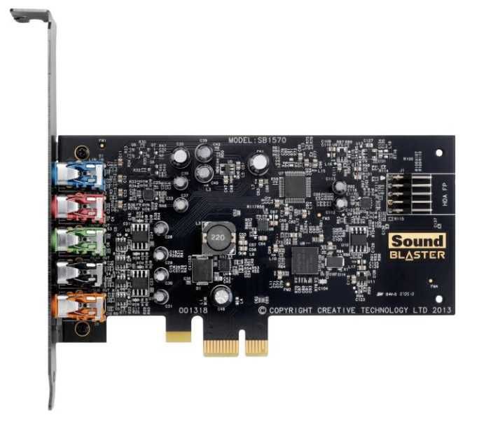 Звукова карта Creative Sound Blaster Audigy Fx 5.1 PCIe SB1570