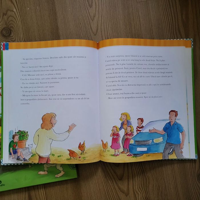 Lot 2 carti cu povesti pentru copii de 4 ani +