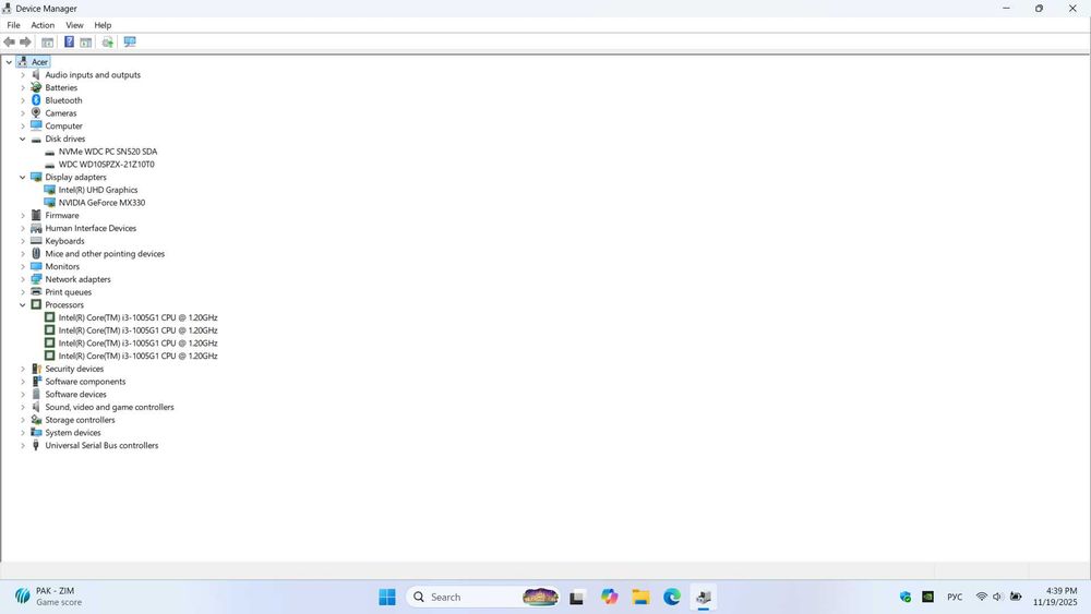 Ноутбук Acer Aspire 3 A315-57 series
