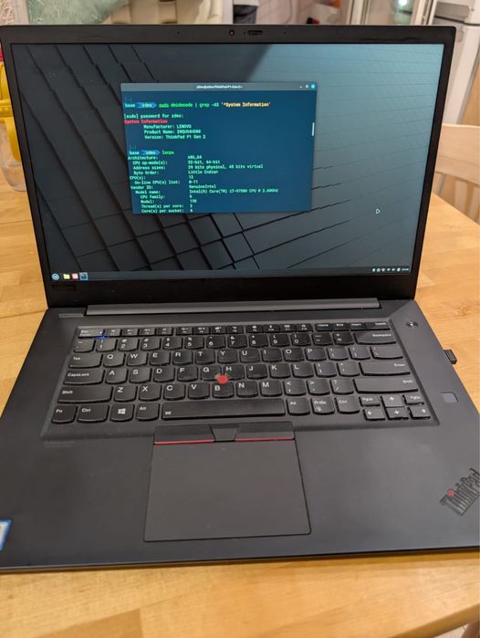 Оригинал из Америки 1Т Lenovo ThinkPad P1 G2