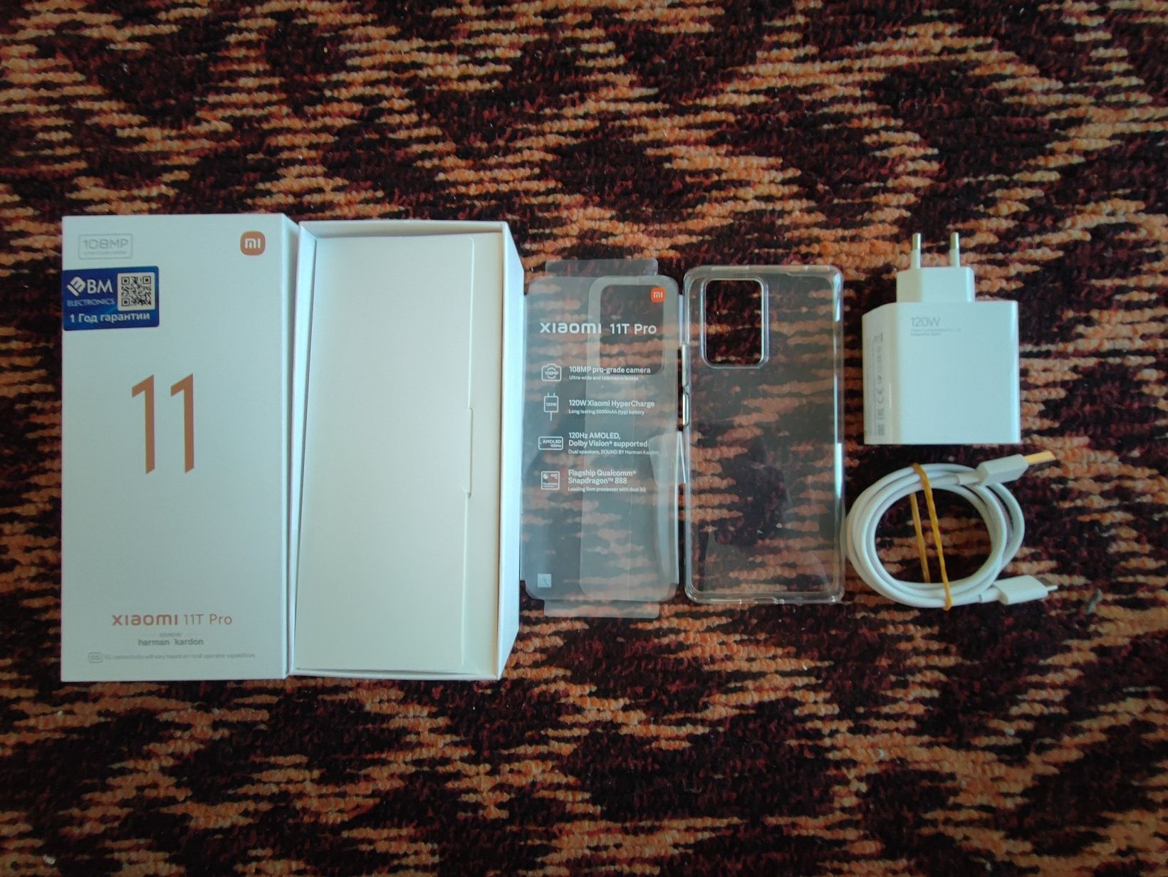 Mi 11Tpro ideal holatda Kam ishlatilgan xotira 12/256