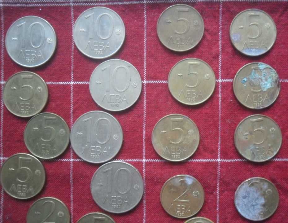 Лот от 6 номин. , 4 съст., 3 вида патина, 32бр. монети – 1992г