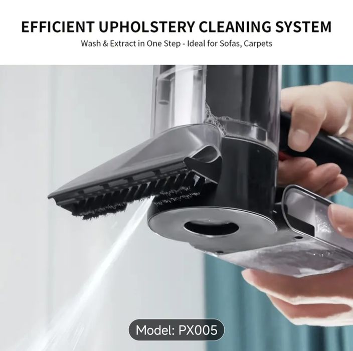 Dispozitiv injectie extractie pentru aspirator umed uscat
