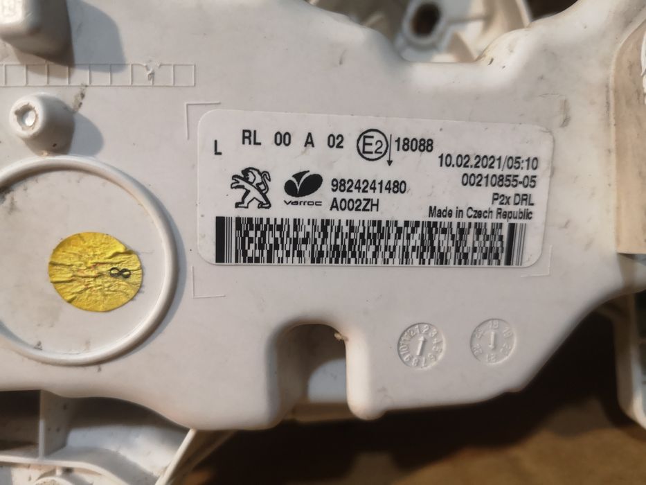 DAYLIGHT STANGA peugeot 2008 208, 9824241480
STELLANTIS
